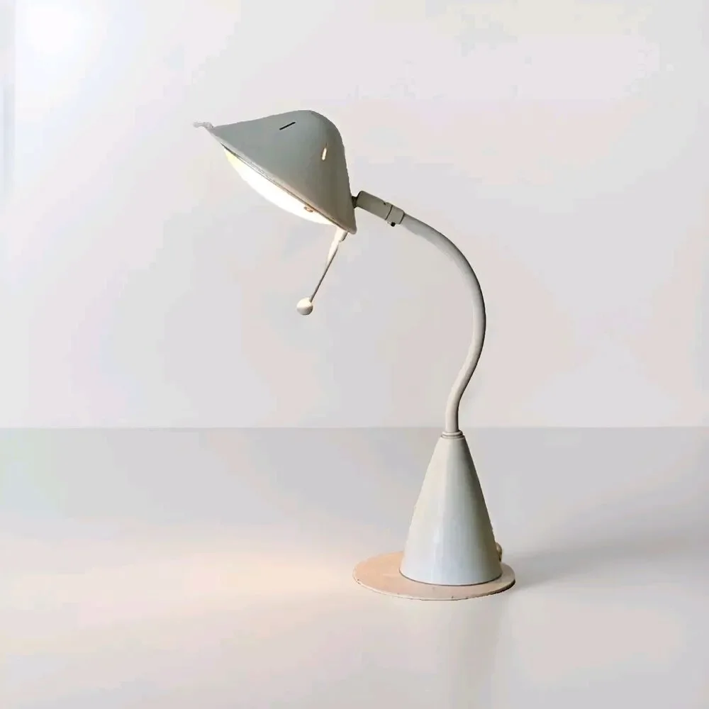 Vintage Goose Neck Halogen Desk Lamp - Picture 1 of 16